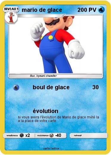Pokemon mario de glace