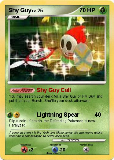 Pokemon Shy Guy