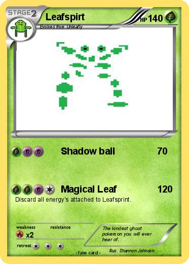 Pokemon Leafspirt