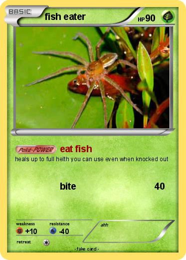 Pokemon fish eater