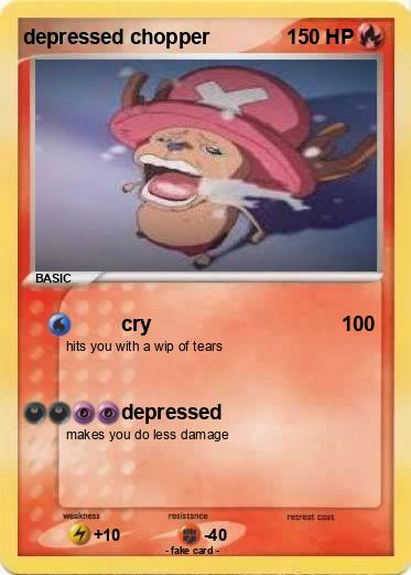 Pokemon depressed chopper
