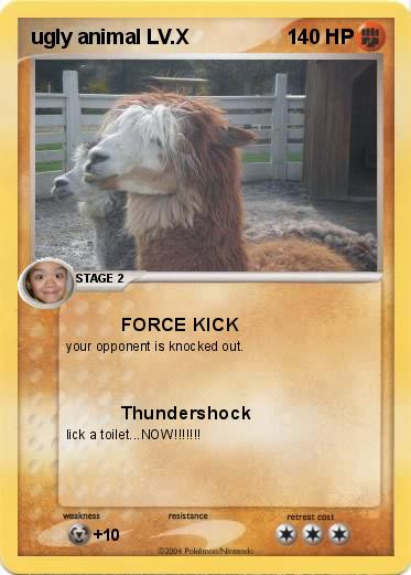 Pokemon ugly animal LV.X
