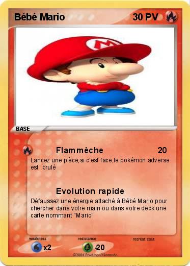 Pokemon Bébé Mario