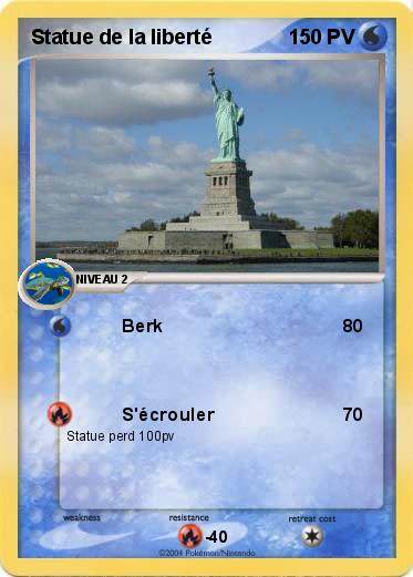 Pokemon Statue de la liberté