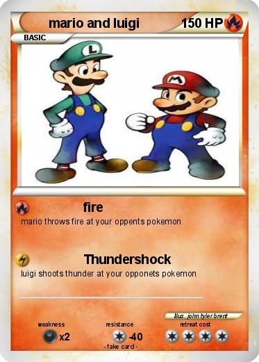 Pokemon mario and luigi
