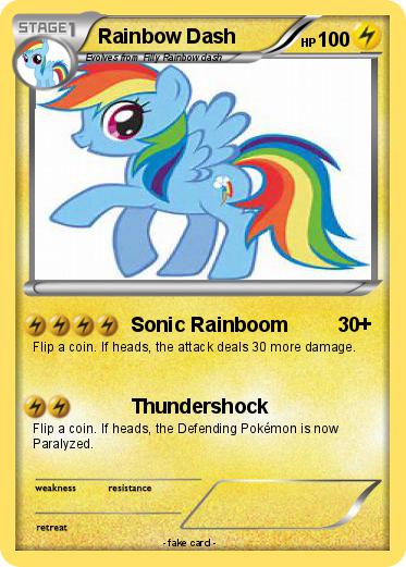 Pokemon Rainbow Dash