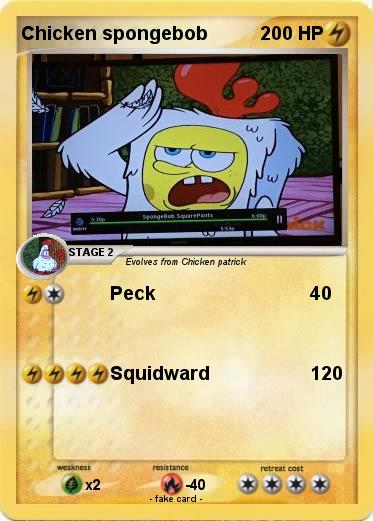 Pokemon Chicken spongebob