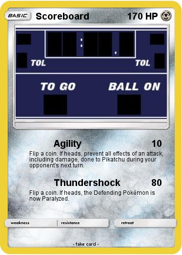 Pokemon Scoreboard