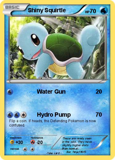 Pokemon Shiny Squirtle