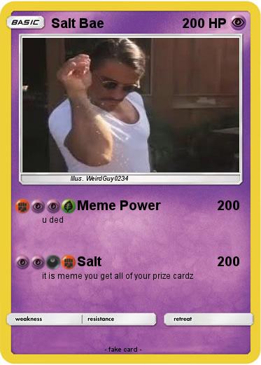 Pokemon Salt Bae