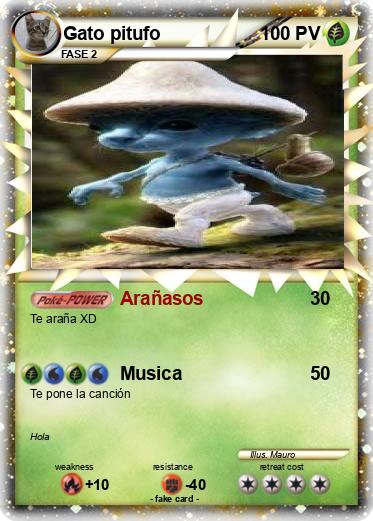 Pokemon Gato pitufo