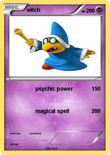 Pokemon witch
