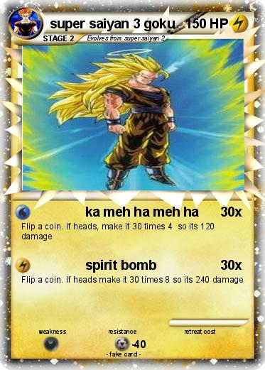 Pokemon super saiyan 3 goku