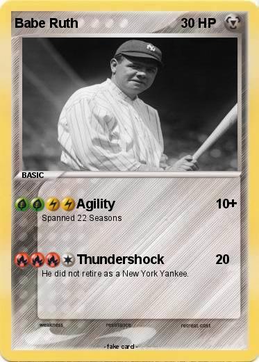 Pokemon Babe Ruth