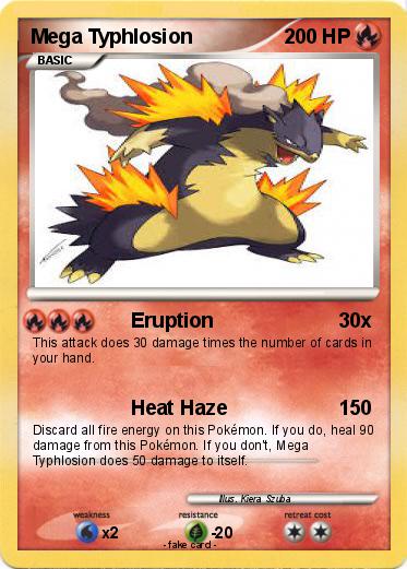 Pokemon Mega Typhlosion
