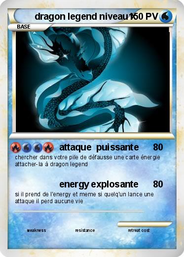Pokemon dragon legend niveau X
