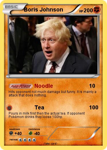 Pokemon Boris Johnson