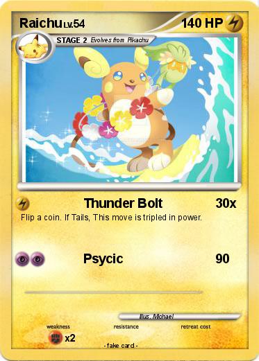 Pokemon Raichu