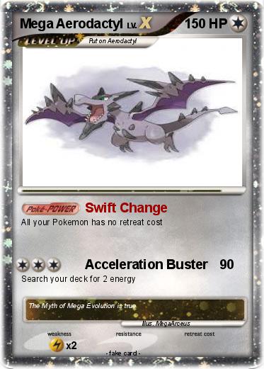 Pokemon Mega Aerodactyl