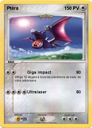 Pokemon Ptéra