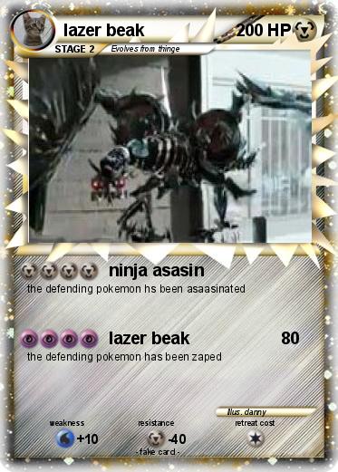 Pokemon lazer beak