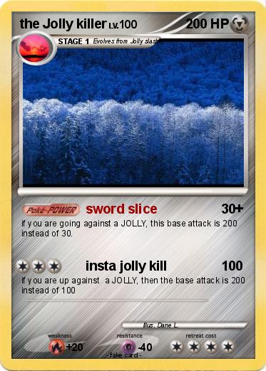 Pokemon the Jolly killer