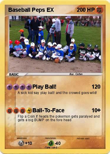 Pokemon Baseball Peps EX