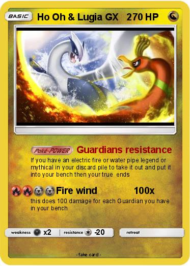 Pokemon Ho Oh & Lugia GX   2