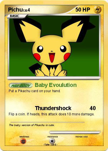 Pokemon Pichu