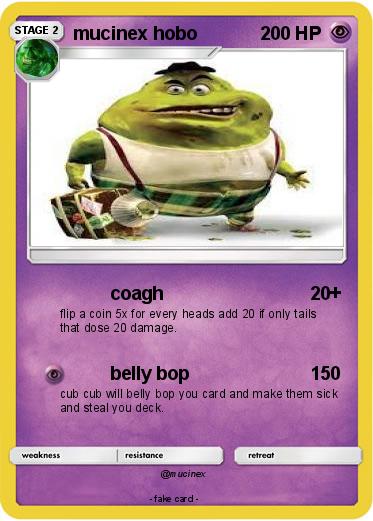 Pokemon mucinex hobo