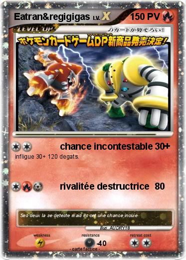 Pokemon Eatran&regigigas