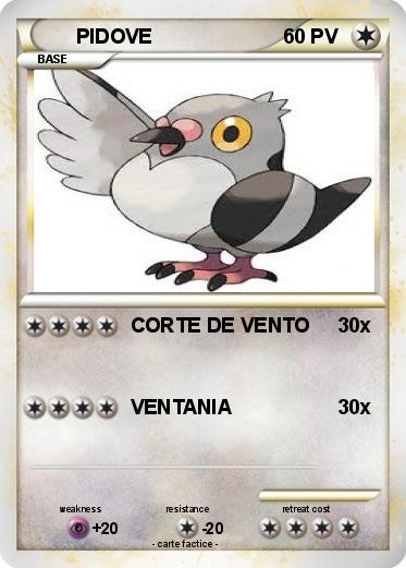 Pokemon PIDOVE