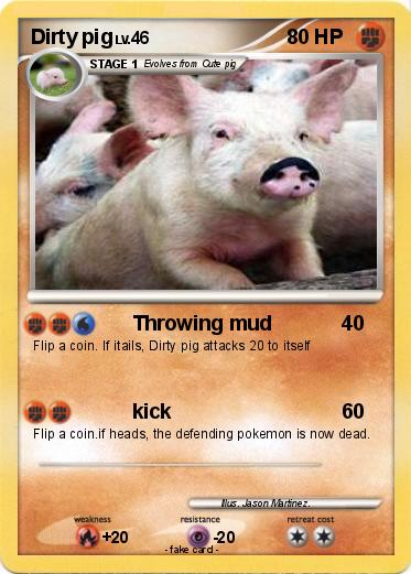 Pokemon Dirty pig