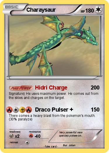 Pokemon Charaysaur