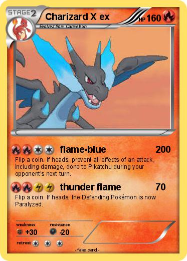 Pokemon Charizard X ex