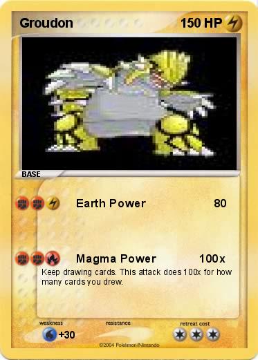 Pokemon Groudon 