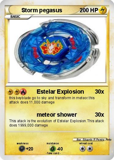 Pokemon Storm pegasus