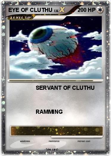 Pokemon EYE OF CLUTHU
