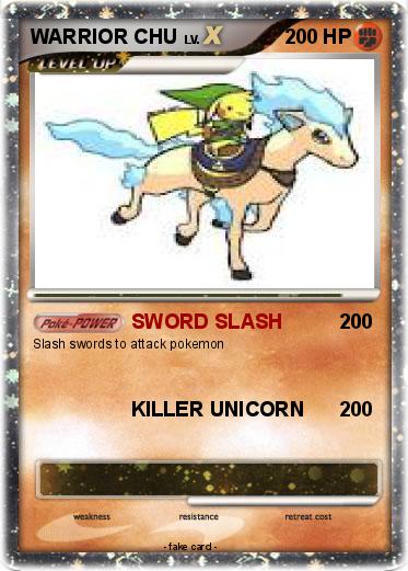 Pokemon WARRIOR CHU