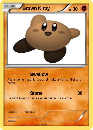 Pokemon Brown Kirby