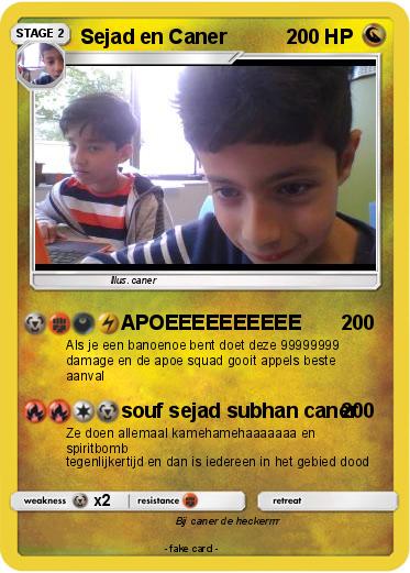Pokemon Sejad en Caner