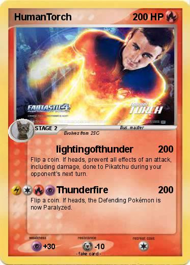 Pokemon HumanTorch