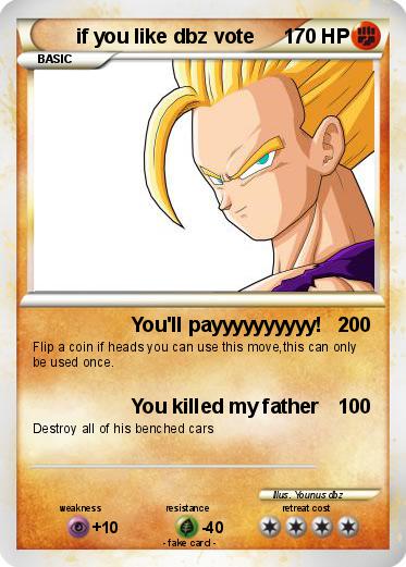 Pokemon if you like dbz vote