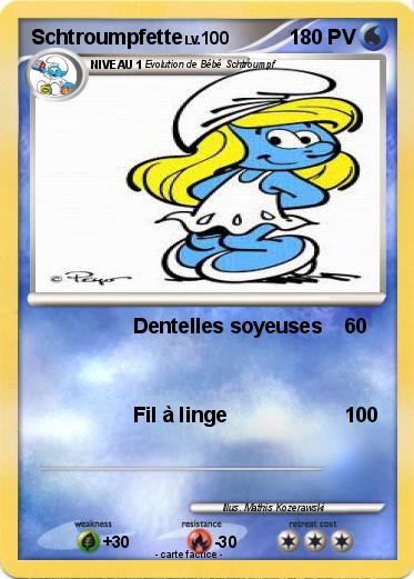 Pokemon Schtroumpfette