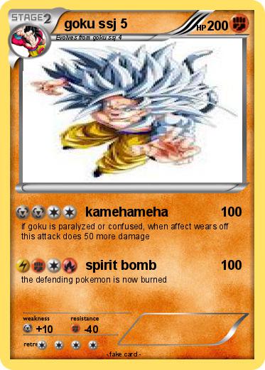 Pokemon goku ssj 5