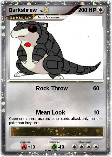 Pokemon Darkshrew