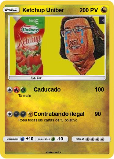 Pokemon Ketchup Uniber