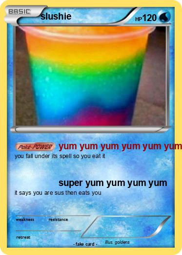 Pokemon slushie