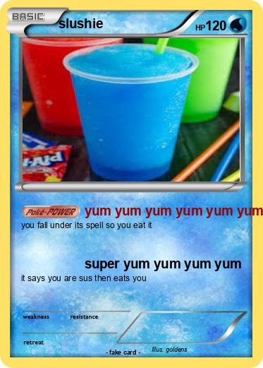 Pokemon slushie