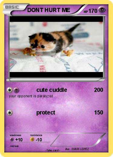 Pokemon DONT HURT ME